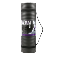 HMS Yoga Mat - Zwart - 15 mm