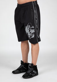 Gorilla Wear Buffalo Old School Workout Shorts - Noir/Gris
