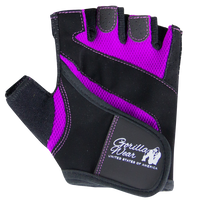 Gorilla Wear Women's Fitness Gloves - Noir/Purple