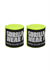 Gorilla Wear Boxing Hand Wraps - Yellow