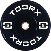 Toorx Fitness Bumper Plate - Plaque de poids olympique - 5 kg
