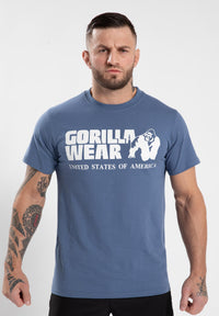 Gorilla Wear Classic T-shirt - Coronet Bleu
