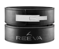 Reeva Ceinture de Levage en Cuir Carbone - Noir