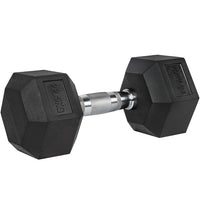 VirtuFit Haltère Hexa Pro - Dumbbell - 22,5 kg - Par Pièce