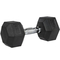 VirtuFit Haltère Hexa Pro - Dumbbell - 25 kg - Par Pièce
