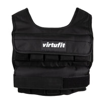 VirtuFit Verstelbaar Gewichtsvest Pro - 10 kg - Zwart