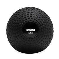 VirtuFit Slam Ball – Fitness Bal – 12 kg – Zwart