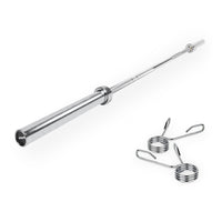 VirtuFit Olympic Dumbbell Bar - 50 mm - 180 cm