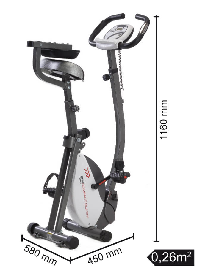 Toorx BRX-Compact Multifit Vélo d'appartement Pliable