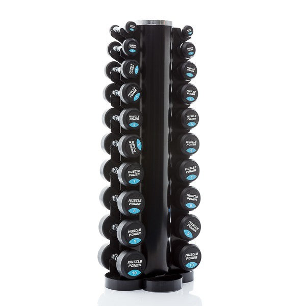Muscle Power Dumbbell Toren - Zwart