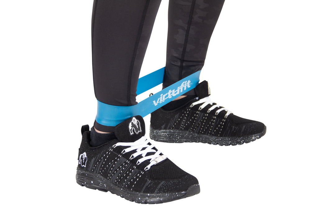 VirtuFit Mini Band - Bande de résistance - Fitness Elastique - Solide - Bleu