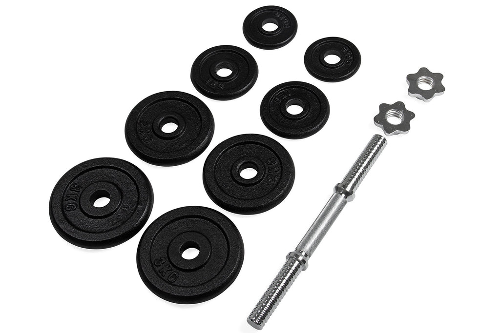 VirtuFit Adjustable Dumbbell Set Pro - Ensemble d'haltères - Fonte - 1 x 15 kg