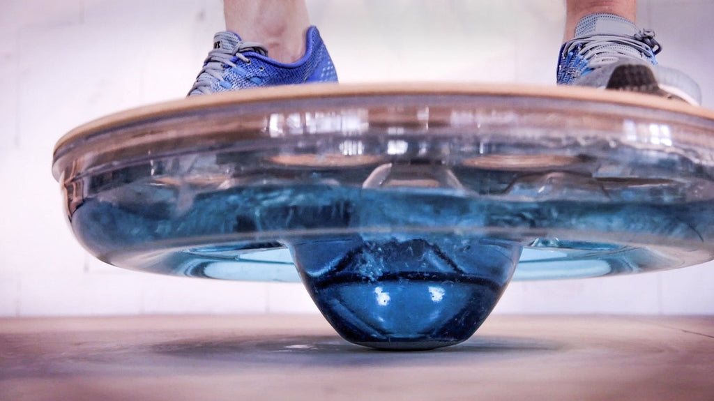 Nohrd Eau-Me Board Balansbord - Walnoot