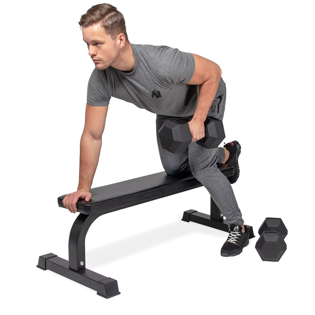 Banc d'exercice plat VirtuFit - Banc d'exercice - Noir