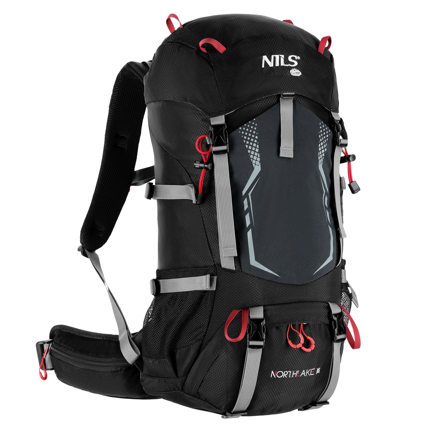 NILS Camp Northlake Rugzak - Zwart - 30L + 10L