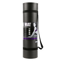 HMS Yoga Mat - Zwart - 12 mm