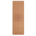 HMS Yoga Mat Kurk - Bruin - 6 mm
