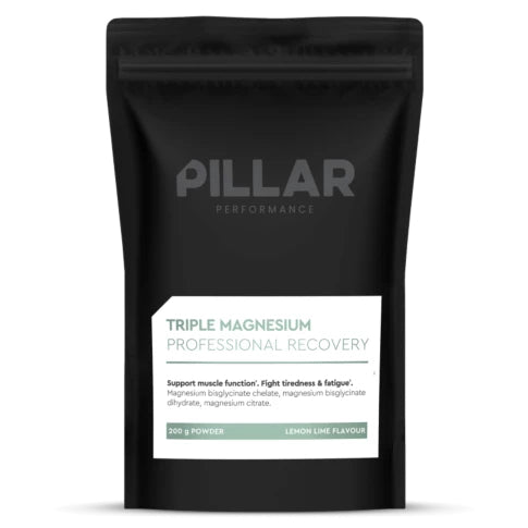 PILLAR Performance Triple Magnesium Poeder - 200 gr - Lemon Lime