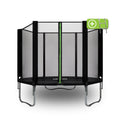 Trampoline VirtuFit avec filet de sécurité - Noir - 251 cm
