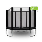 Trampoline VirtuFit avec filet de sécurité - Noir - 251 cm