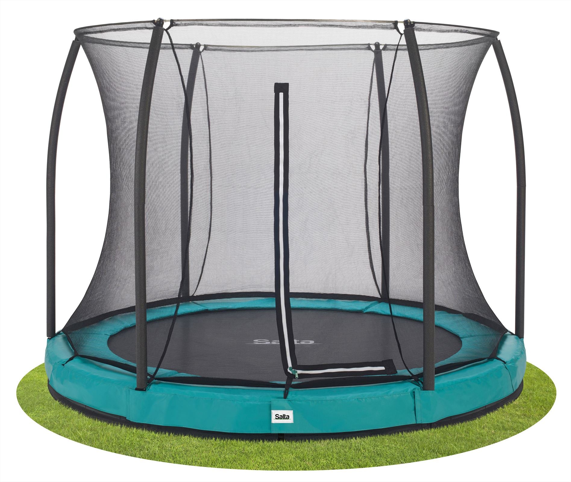 Salta Comfort Edition Ground Trampoline met Veiligheidsnet - 183 cm - Groen