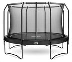 Salta Premium Edition Trampoline met Veiligheidsnet - Zwart - 366 cm