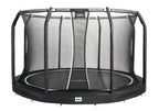 Salta Premium Ground Trampoline met Veiligheidsnet - 366 cm - Zwart
