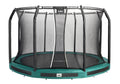 Salta Premium Ground Trampoline met Veiligheidsnet - 251 cm - Groen
