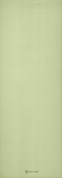 Gaiam Yoga Mat - Cool Matcha - 5 mm