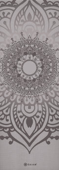 Gaiam Yoga Mat - Sustained Grey Sundial Layers - 5 mm