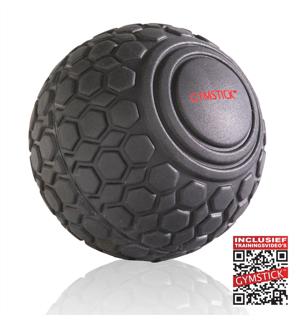 Gymstick Myofascial Massage Ball 12 cm - Avec vidéos d'entraînement en ligne