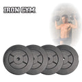 Iron Gym 20kg Plate Set, 4 x 5kg - 25mm - Verpakking beschadigd