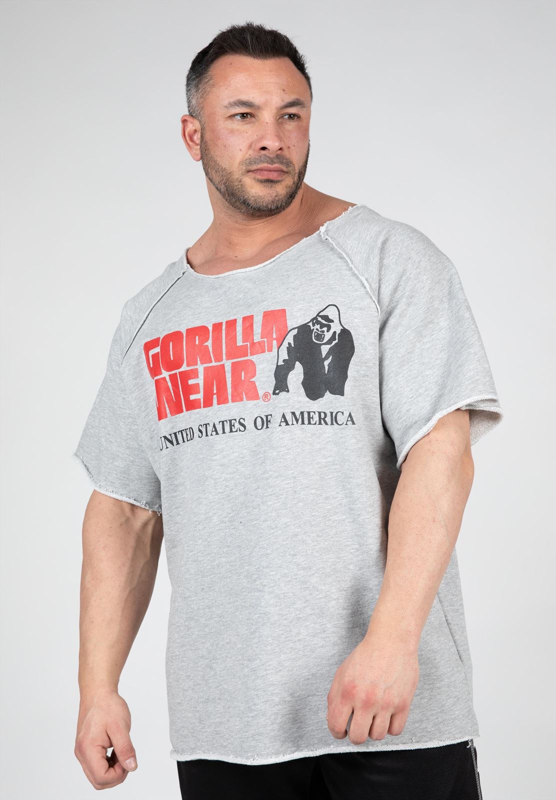 Gorilla Wear Classic Work Out Top - Gris