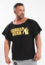Gorilla Wear Classic Work Out Top - Noir/Or