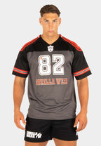 Gorilla Wear Tyler Football Jersey - Noir/Rouge