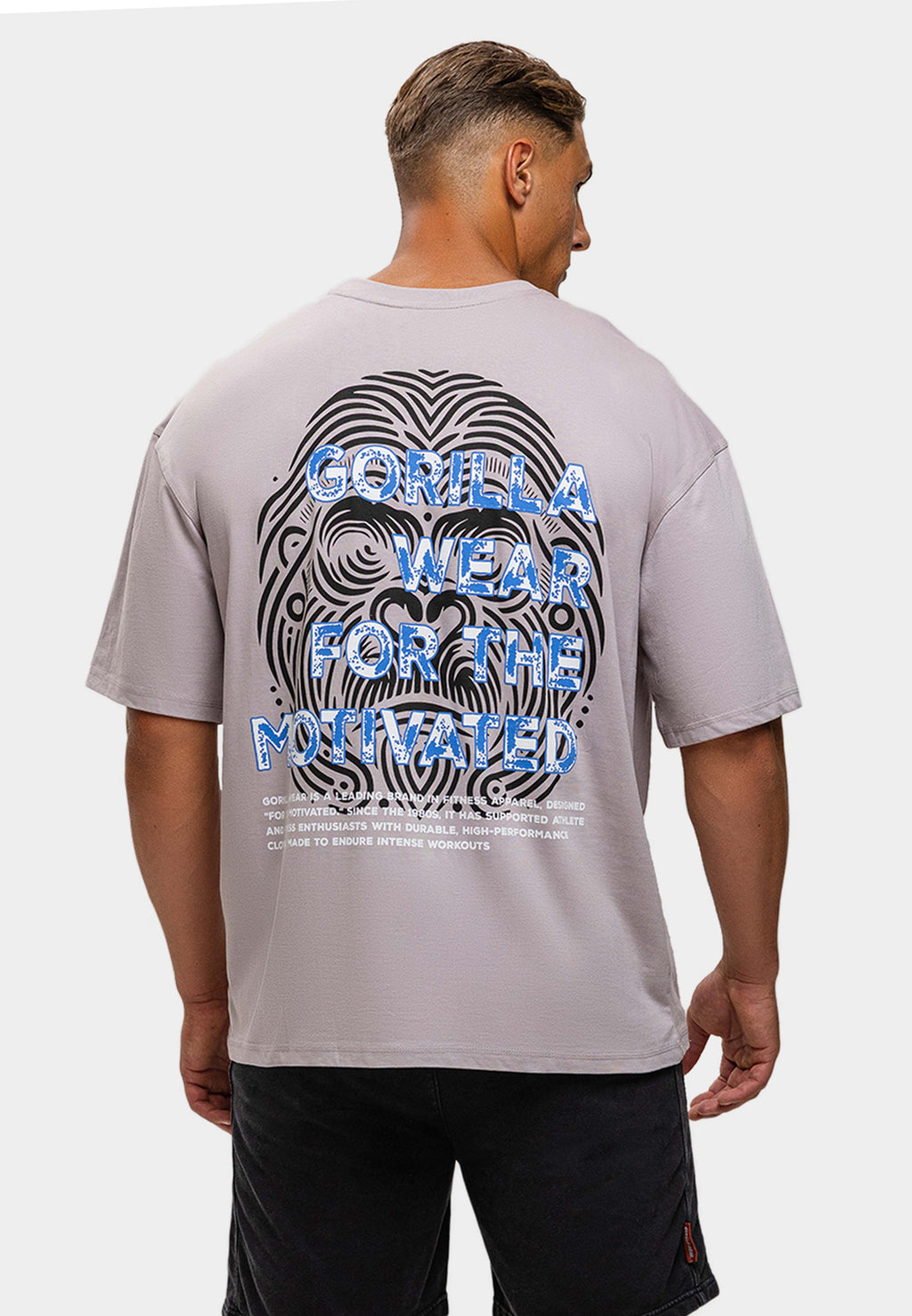 Gorilla Wear Macon Oversized T-shirt - Gris