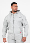 Gorilla Wear Sweat à Capuche Zippé Utah - Gris Clair