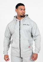 Gorilla Wear Sweat à Capuche Zippé Utah - Gris Clair