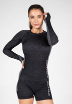 Gorilla Wear Selah Seamless Long Sleeve - Noir