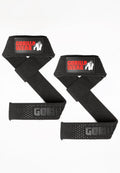 Gorilla Wear Sangles de Levage Rembourrées en Silicone - Noir