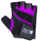 Gorilla Wear Women's Fitness Gloves - Noir/Purple