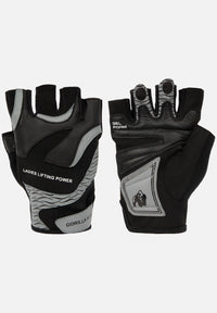 Gorilla Wear Dames Fitness Handschoenen  2.0 - Zwart/Grijs