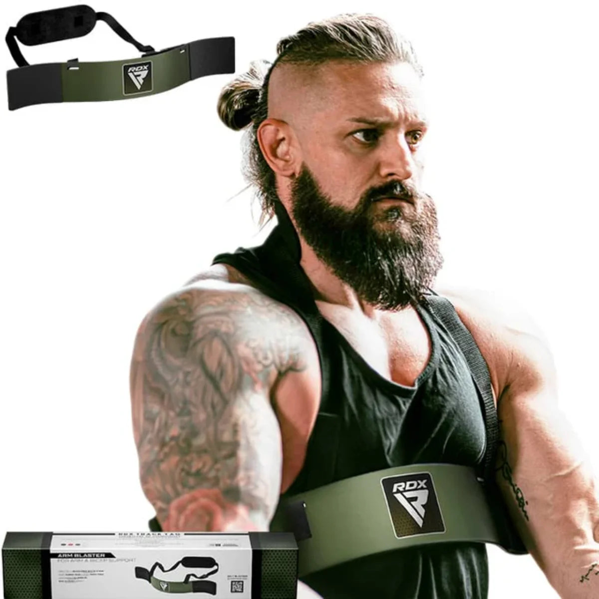 RDX Sports T2 Arm Blaster - Bicep Trainer - Groen