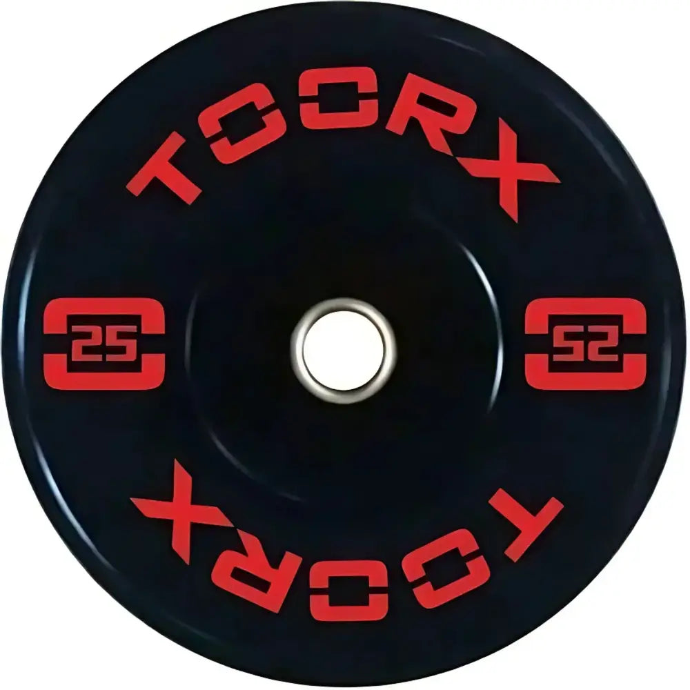 Toorx Fitness Bumper Plate - Plaque de poids olympique - 25 kg