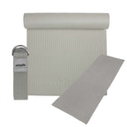VirtuFit Premium Yoga Kit - 3-Piece - Natural Grey