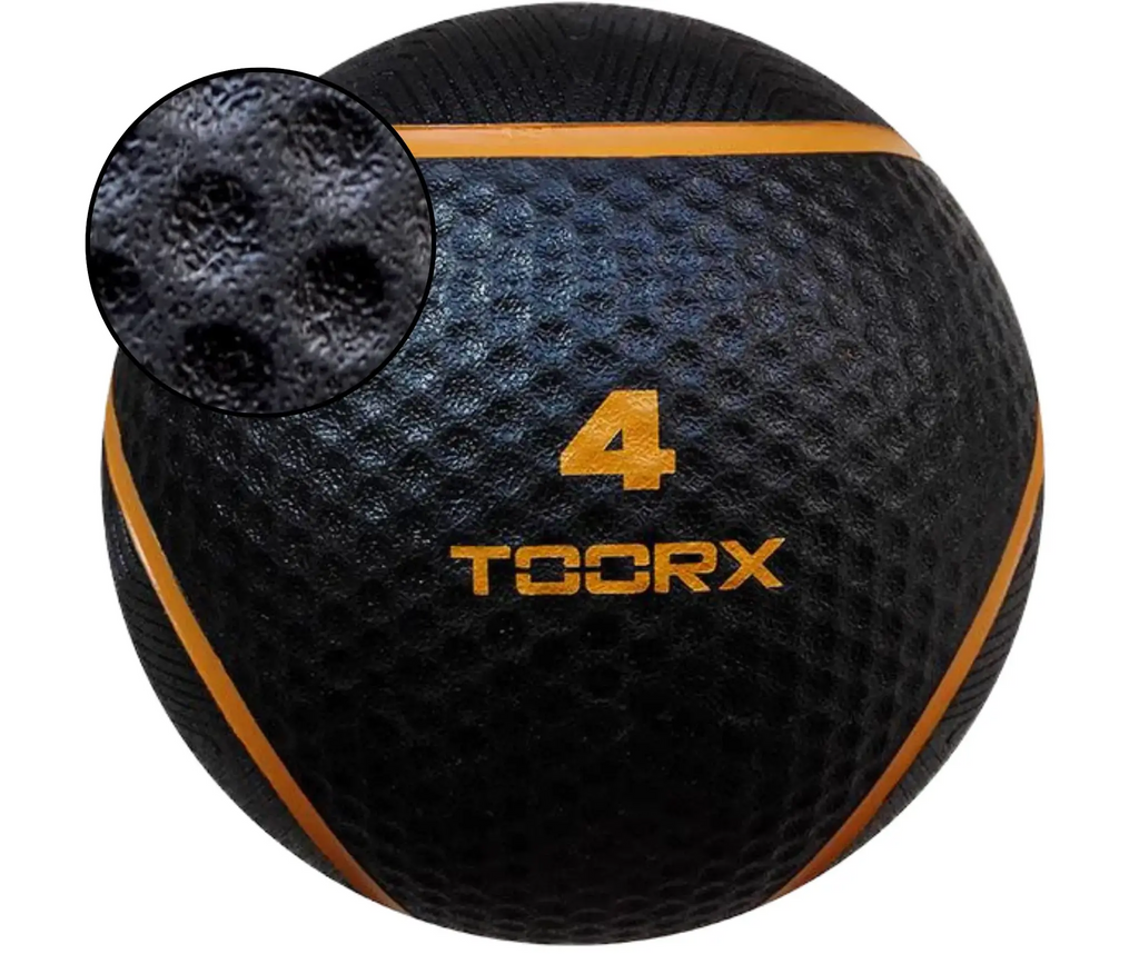 Toorx Fitness Medicine Ball - Noir/Orange - 4 kg