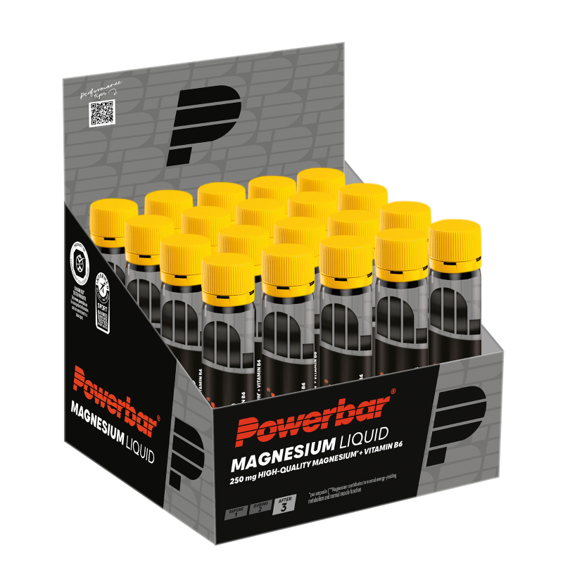Powerbar Black Line Magnesium Liquid - 20 x 25 ml Ampullen