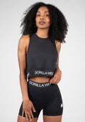Gorilla Wear Colby Cropped Tank Top - Noir - M