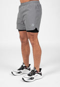 Gorilla Wear Cortez 2-en-1 Short - Anthracite