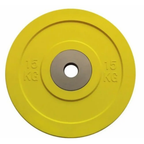 Toorx Fitness Bumper Plate - Plaque de Poid Olympique - 15 kg